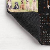 2025 Calendar Magnet Haustier Hund Kid Custom Foto Mousepad (Ecke)