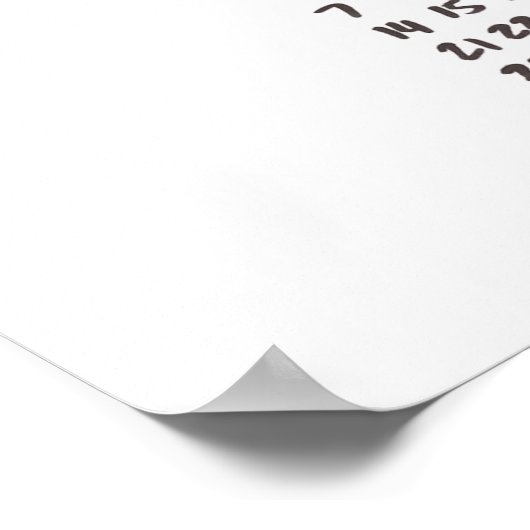 2025 Calendar Tall Aquarellbrunnendusche Poster (Ecke)