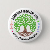 2025 Carolina Pagan Fest Button (Vorderseite)