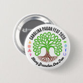 2025 Carolina Pagan Fest Button (Vorne & Hinten)