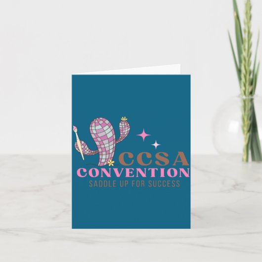 2025 Ccsa Konvention Karte (Vorderseite)