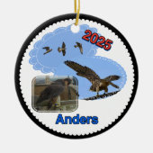 2025 Ceramic Circle Ornament Anders (Vorne)
