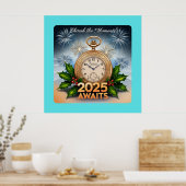 2025: Cherish the Moments Wall Art Poster (Küche)