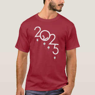 2025 Chinesische Neujahrsschlange T-Shirt
