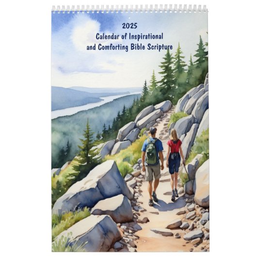 2025 Christliche Bibelverse Inspiration Kalender (Titelbild)