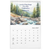 2025 Christliche Bibelverse Inspiration Kalender (Mär 2027)