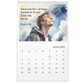 2025 Christliche Bibelverse Inspiration Kalender (Jan 2026)