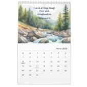 2025 Christliche Bibelverse Inspiration Kalender (Mär 2026)