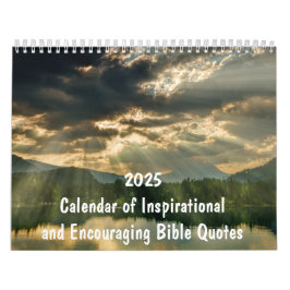 2025 Christliche Bibelverse Inspiration Kalender