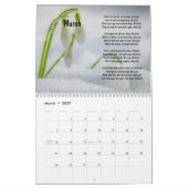 2025 Christliche Vintage Hymn-Texte Kalender (Mär 2027)