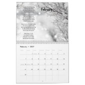 2025 Christliche Vintage Hymn-Texte Kalender (Feb 2027)