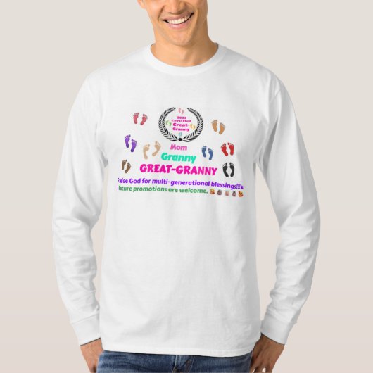 2025 Commemorative Great-Granny Tee (Vorderseite)