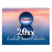 2025 Crystal Ball Cali Beach Sonnenuntergang: 2 Se Kalender (Titelbild)