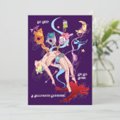 2025 Dark Fantasy Halloween Karte (Stehend Vorderseite)