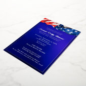 2025 Demokratische Einheit Abendessen Fundraising Folieneinladung (Gedreht)