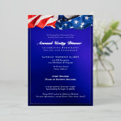 2025 Demokratische Einheit Abendessen Fundraising Folieneinladung (Stehend vorne)