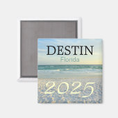 2025 DESTIN FLORIDA MAGNET (Vorderseite/Rückseite)