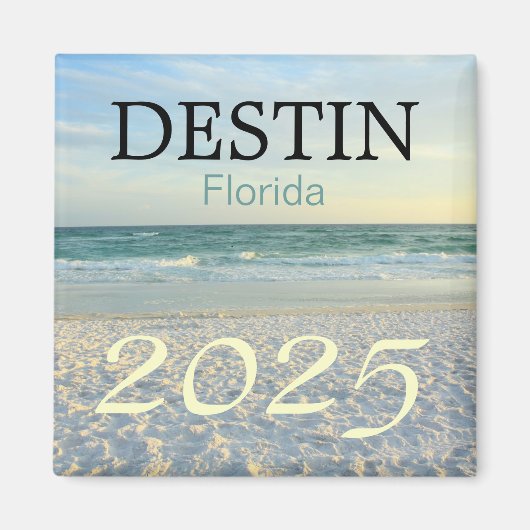 2025 DESTIN FLORIDA MAGNET (Vorne)