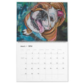 2025 Dog Artist Series Farbenspiel Kalender! Kalen Kalender (Mär 2026)