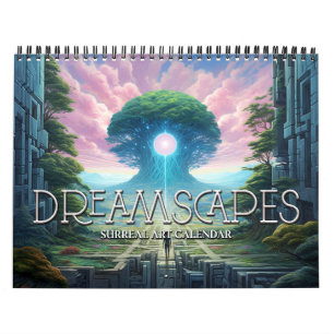 2025 Dreamscapes 3 Visionäre Kunst der Surrealen Kalender