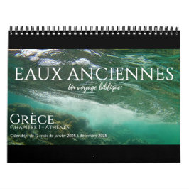 2025 Eaux Anciennes: Un Voyage Biblique Ch. 1 Kalender