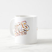 2025 EIN NEUER TAG KAFFEETASSE (Vorderseite Links)