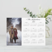 2025 Einfaches Foto Feiertagskarte (Stehend Vorderseite)