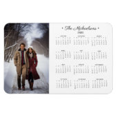 2025 Einfaches Foto Magnet (Horizontal)