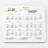 2025 Elegant for Business Mouse Pad Mousepad (Vorne)