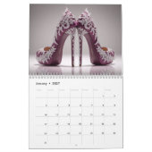 2025 elegante Kalender Fantasy Shoes (Jan 2027)