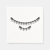 2025 Erntedank Banner Schriftart Design Custom Nap Serviette (Vorderseite)