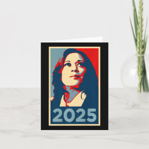 2025 Eröffnung Kamala Harris Obama Poster 47. Karte
