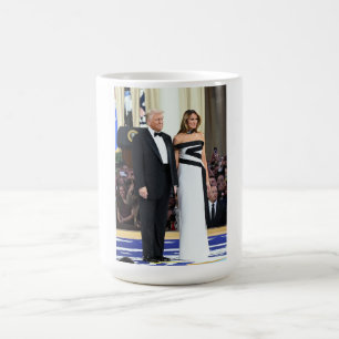 2025 Erstes Paar Donald und Melania Trump Kaffeetasse