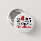 2025 Familienweihnachten Button (Vorne & Hinten)