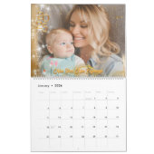 2025 Family Pictures Spaß benutzerdefinierten Filt Kalender (Jan 2026)