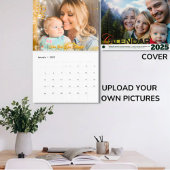 2025 Family Pictures Spaß benutzerdefinierten Filt Kalender