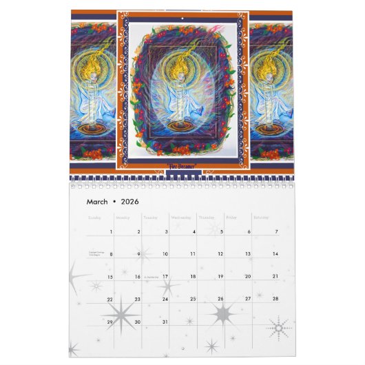 2025 Fantasy Art Calendar von Joyce Jackson Kalender (Mär 2026)