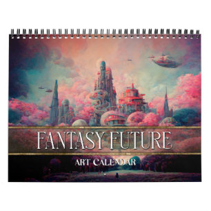 2025 Fantasy Future Surreal Cities Calendar Kalender