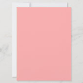 2025 Februar Monatlicher Motivierend Herzkalender Einladung (Rückseite)