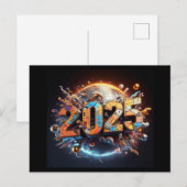 2025 FEIERTAGSPOSTKARTE (Vorne/Hinten)