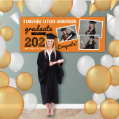 2025 Fett Sketch 3 Foto Collage Graduation Party Banner