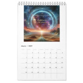 2025 Fleck Projektor-Kalender Kalender (Mär 2027)