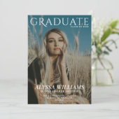 2025 Foto des Magazins "Moderne Uni Graduate" Ankündigung (Stehend Vorderseite)