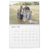 2025 Foto-Kalender für benutzerdefinierte Familien Kalender (Feb 2026)