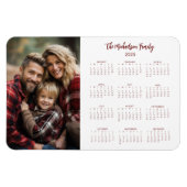 2025 Foto Kalender Roter Stall Magnet (Horizontal)