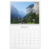 2025 Foto Natur & Landschaft Schweiz Kalender (Jan 2027)