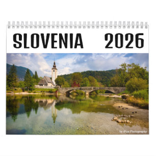 2025 Fotografie von Bled und Slowenien Kalender