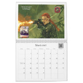 2025 Frauen im Kalender von Cannon (Mär 2027)
