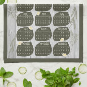 2025 Frischkraut Tee Handtuchkalender Geschirrtuch (Gefaltet)