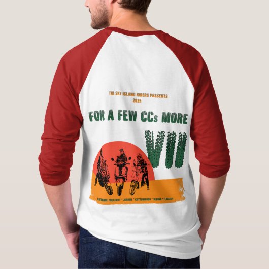 2025 für ein paar CCs Mehr VII T - Shirt (Rückseite)